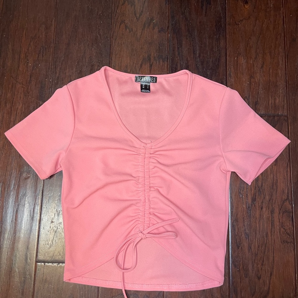 Pink Short Sleeve Top